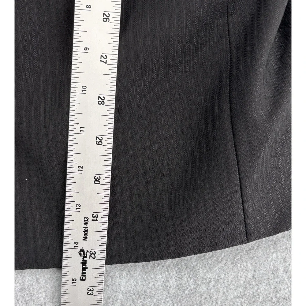 Hugo Boss Perelli Movie 42R Black Stripe Virgin Wool Sport Coat Blazer